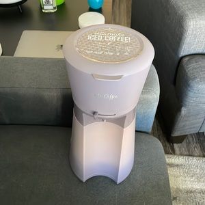 Purple Iced Coffee Maker
